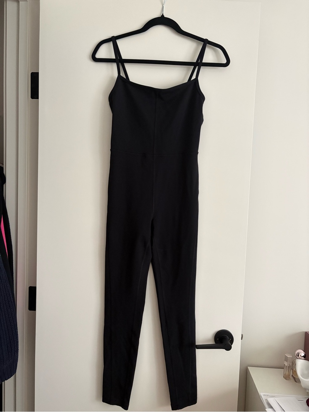 Aritzia Golden Black Active Top with Gold Logo - Picture 2 of 3